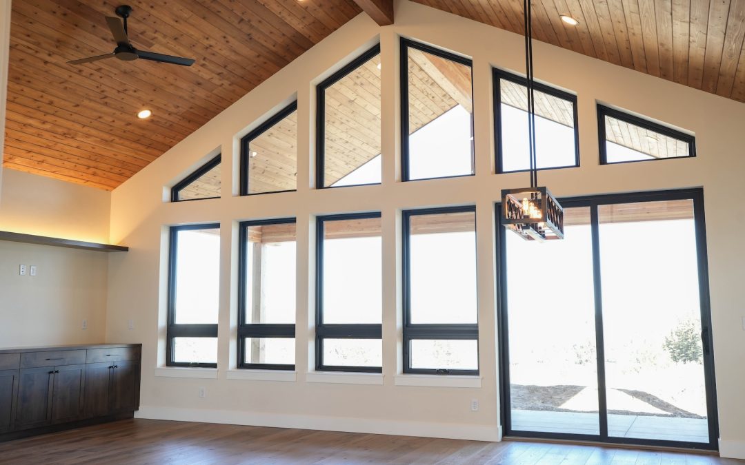 Rustic Mountain  Modern Net Zero Home Terrebonne